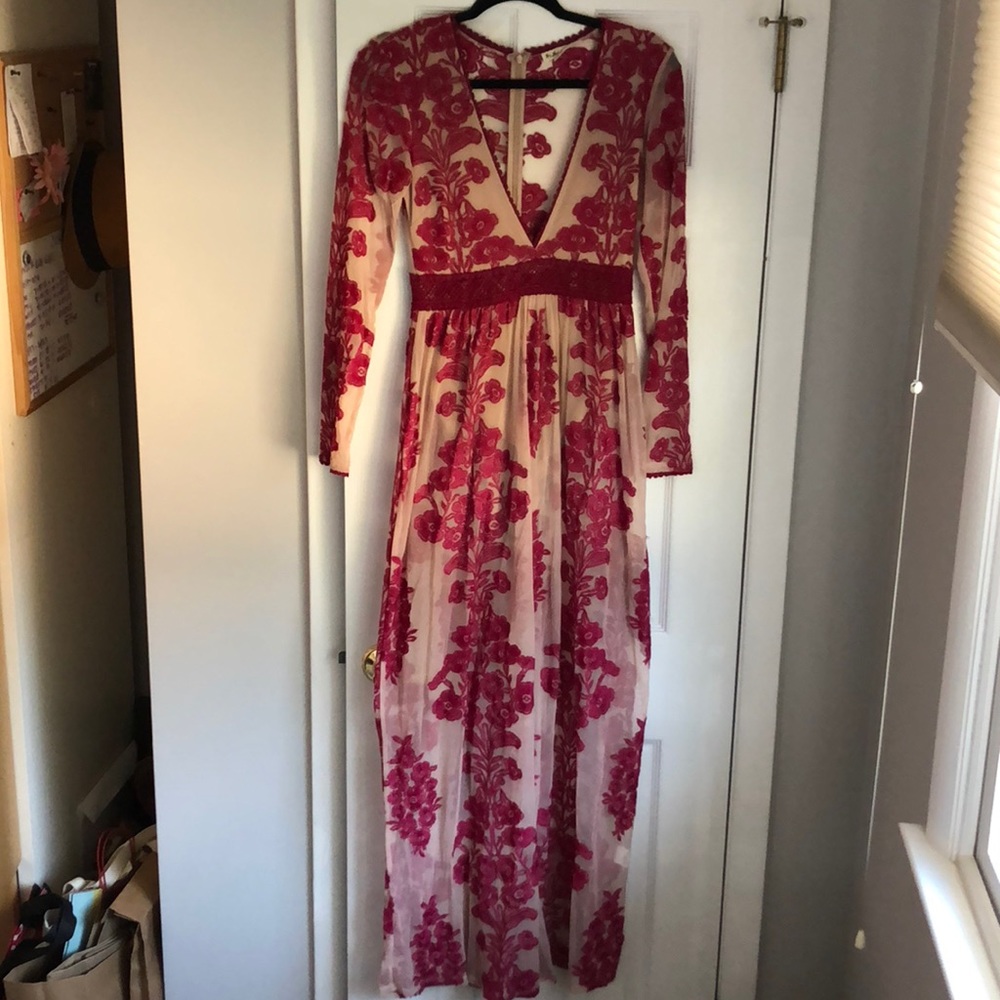 For Love & Lemons Temecula Maxi Dress